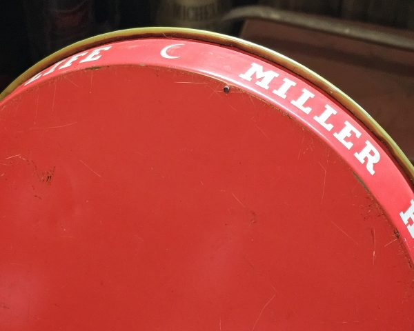 Miller High Life Girl On The Moon Serving Tray Hole