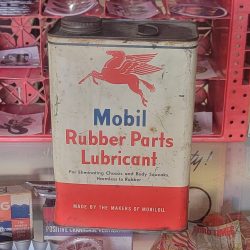 Mobil Rubber Parts Lubricant Can, Full