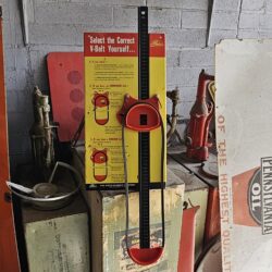 Gates Fan V-Belt Length Finder, Tin