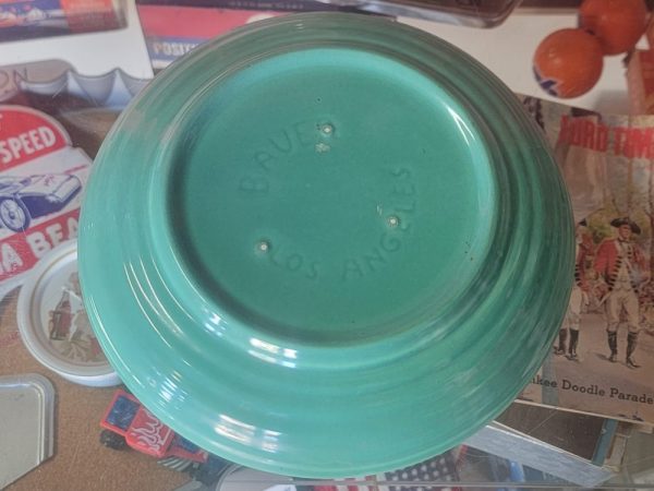 Green Ring Bauer Bowl Bottom