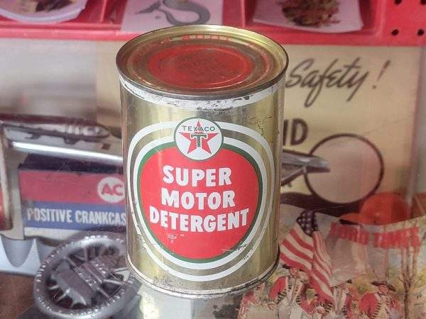 Texaco Super Motor Detergent New Old Stock