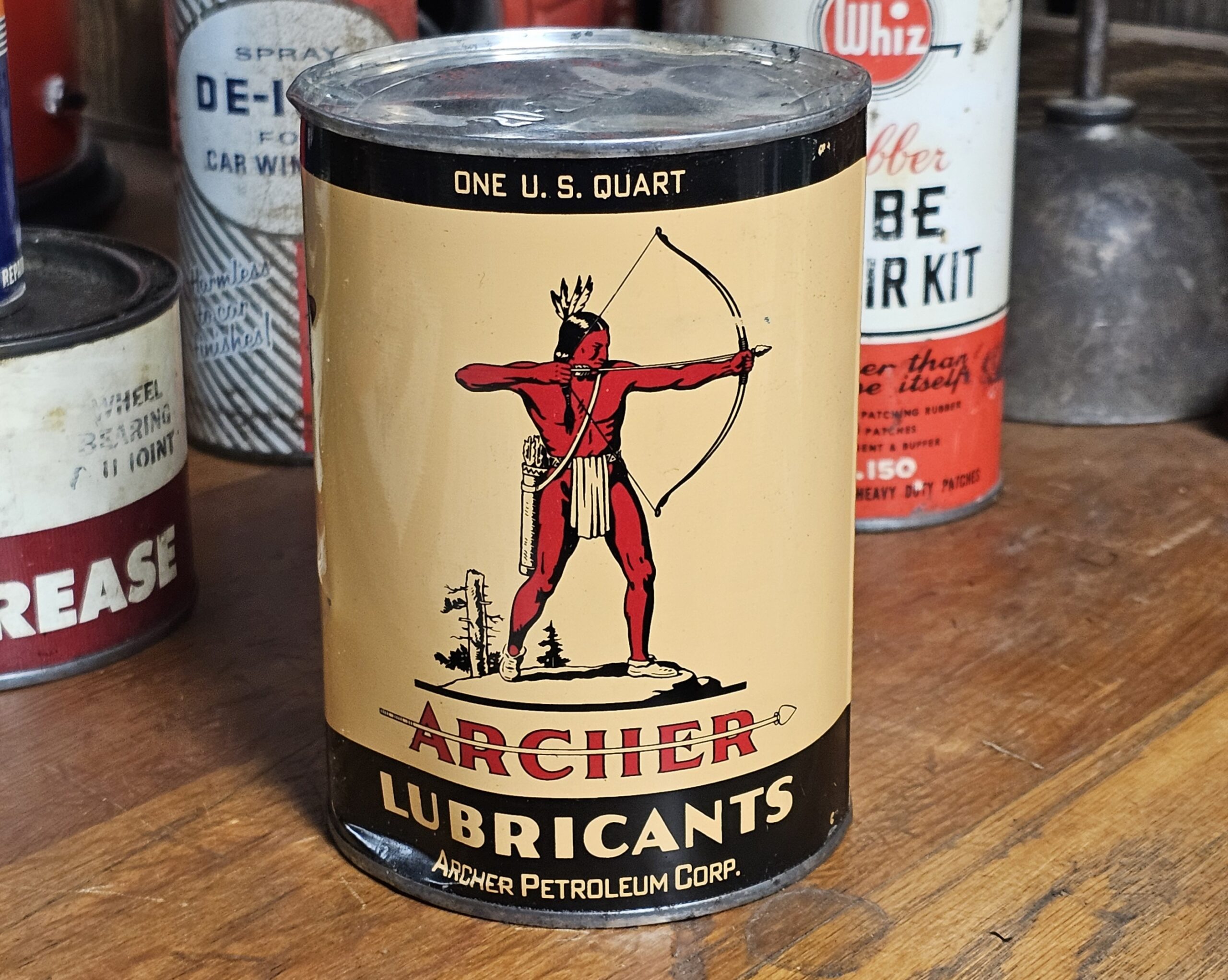 Archer Petroleum Corp Motor Oil Can
