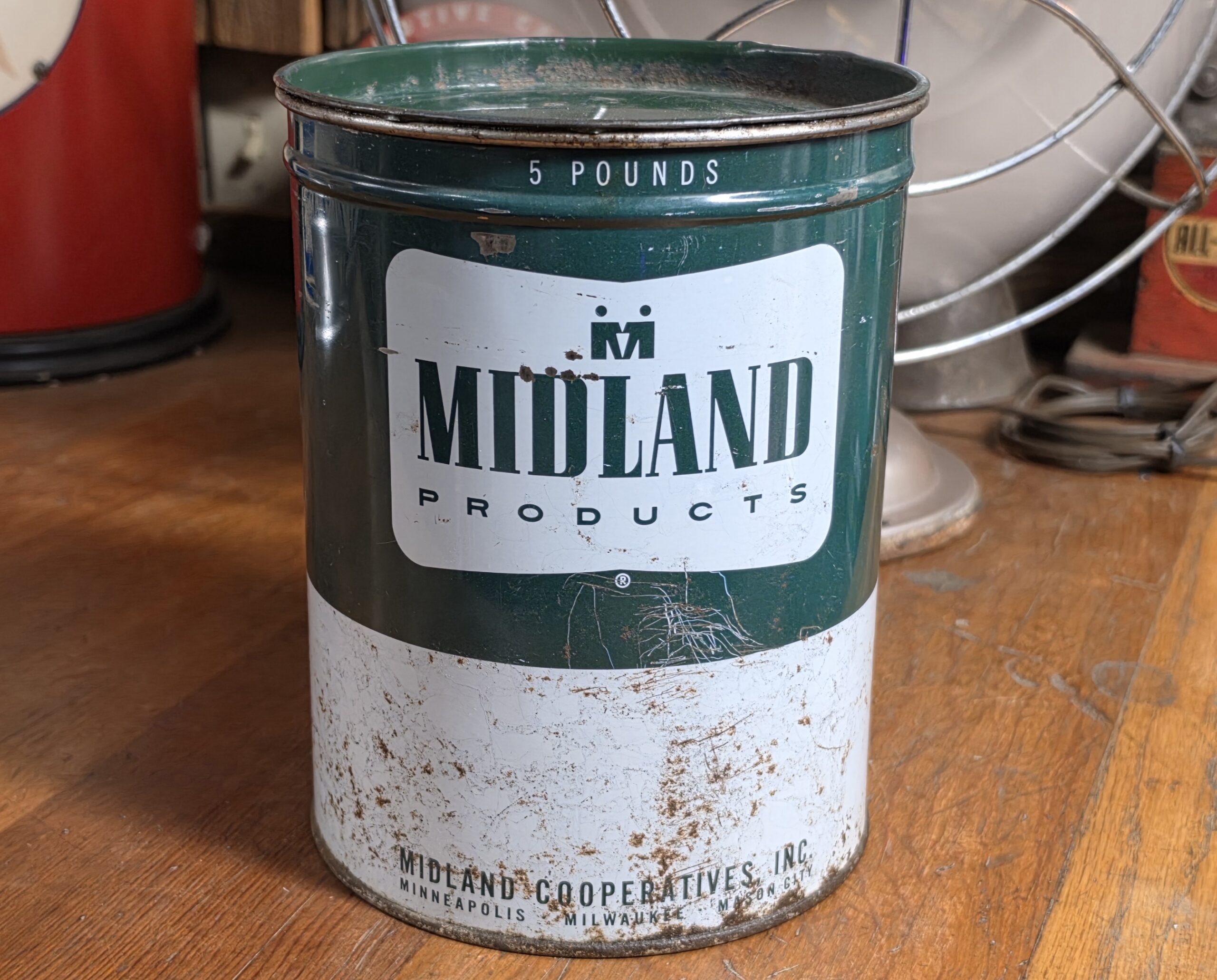 Midland Products Grease Can