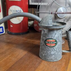 Behrens Galvanized Metal Oil Can Model 102