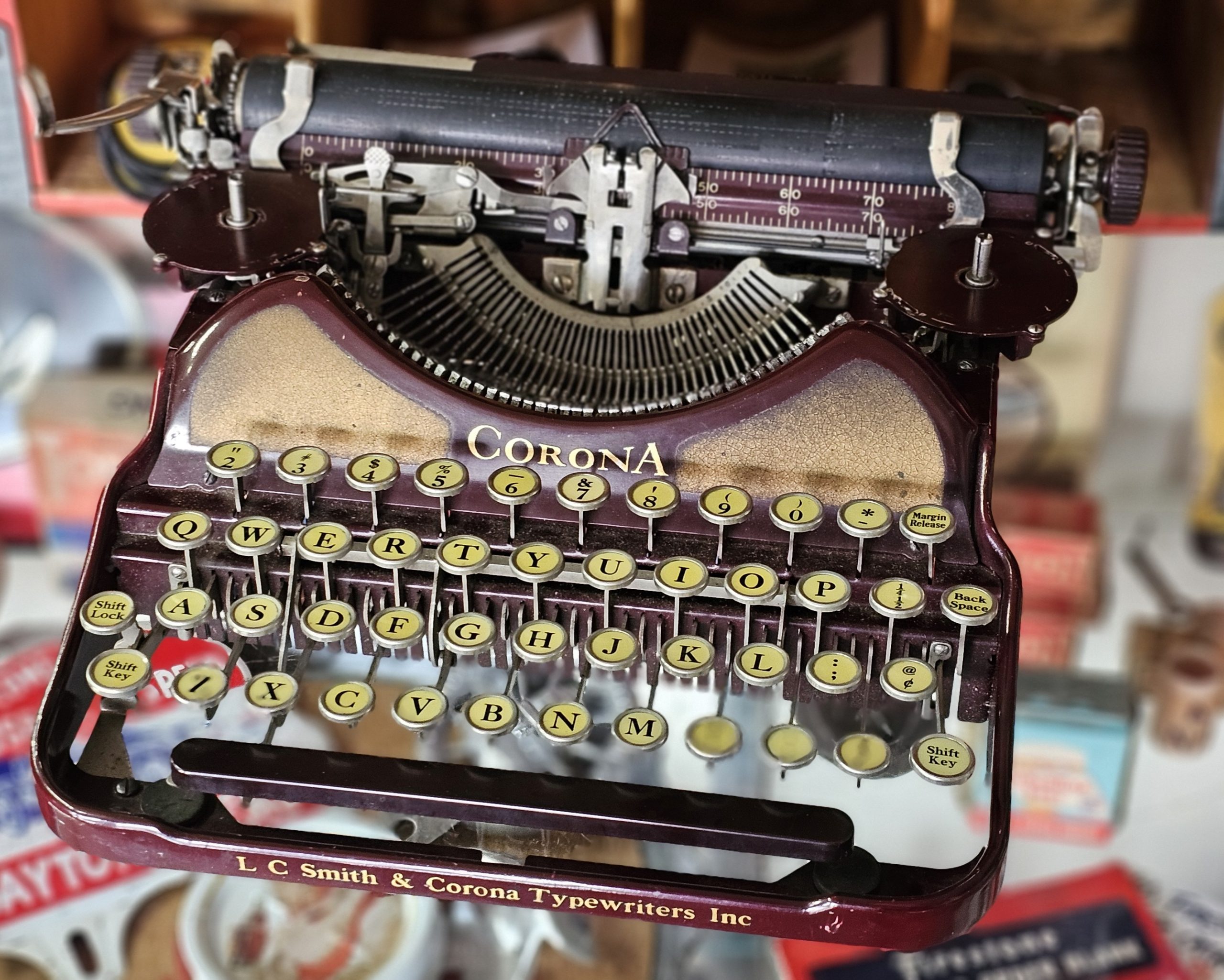 Corona Model 4 Typewriter