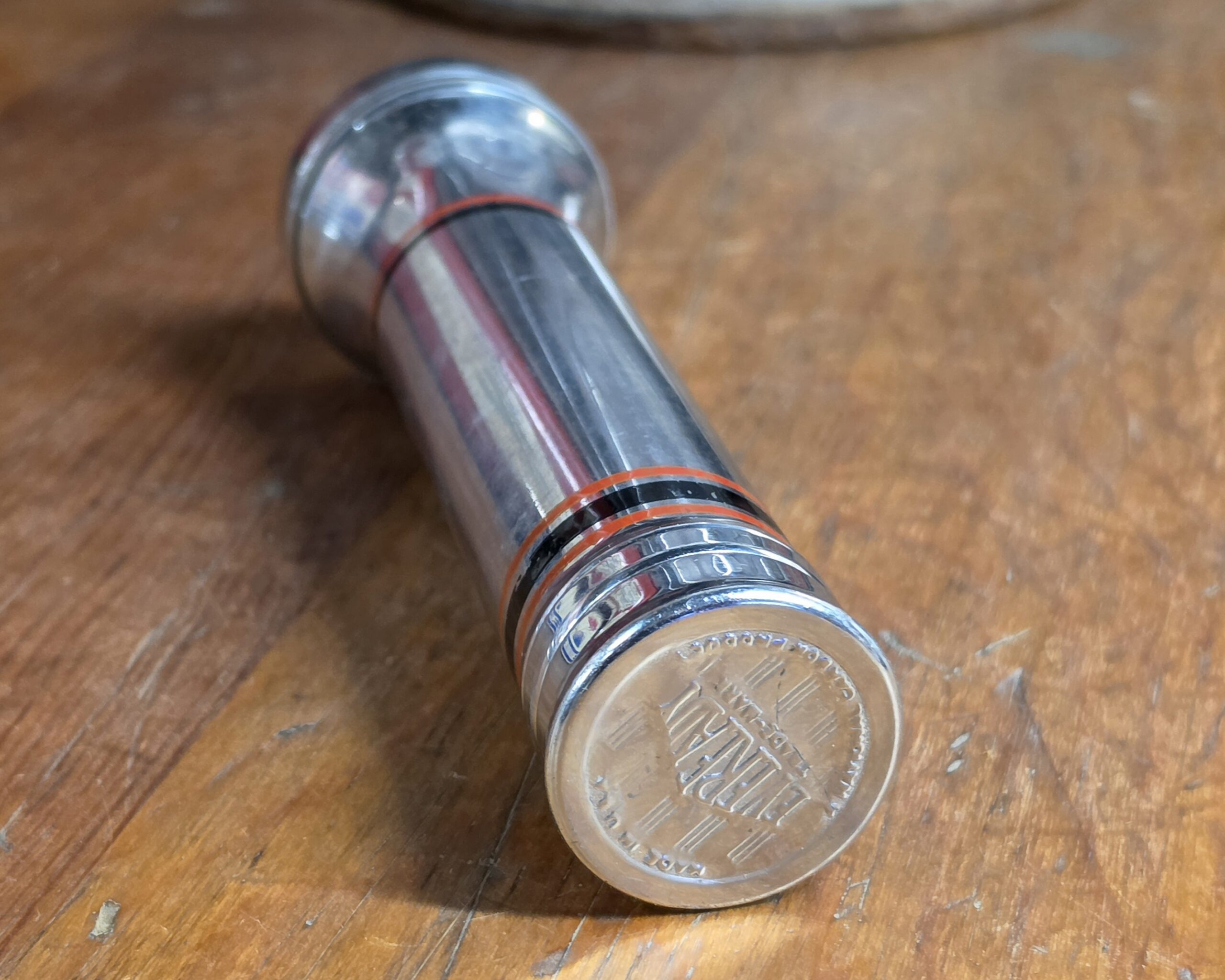 Eveready Masterlite Flashlight Branding