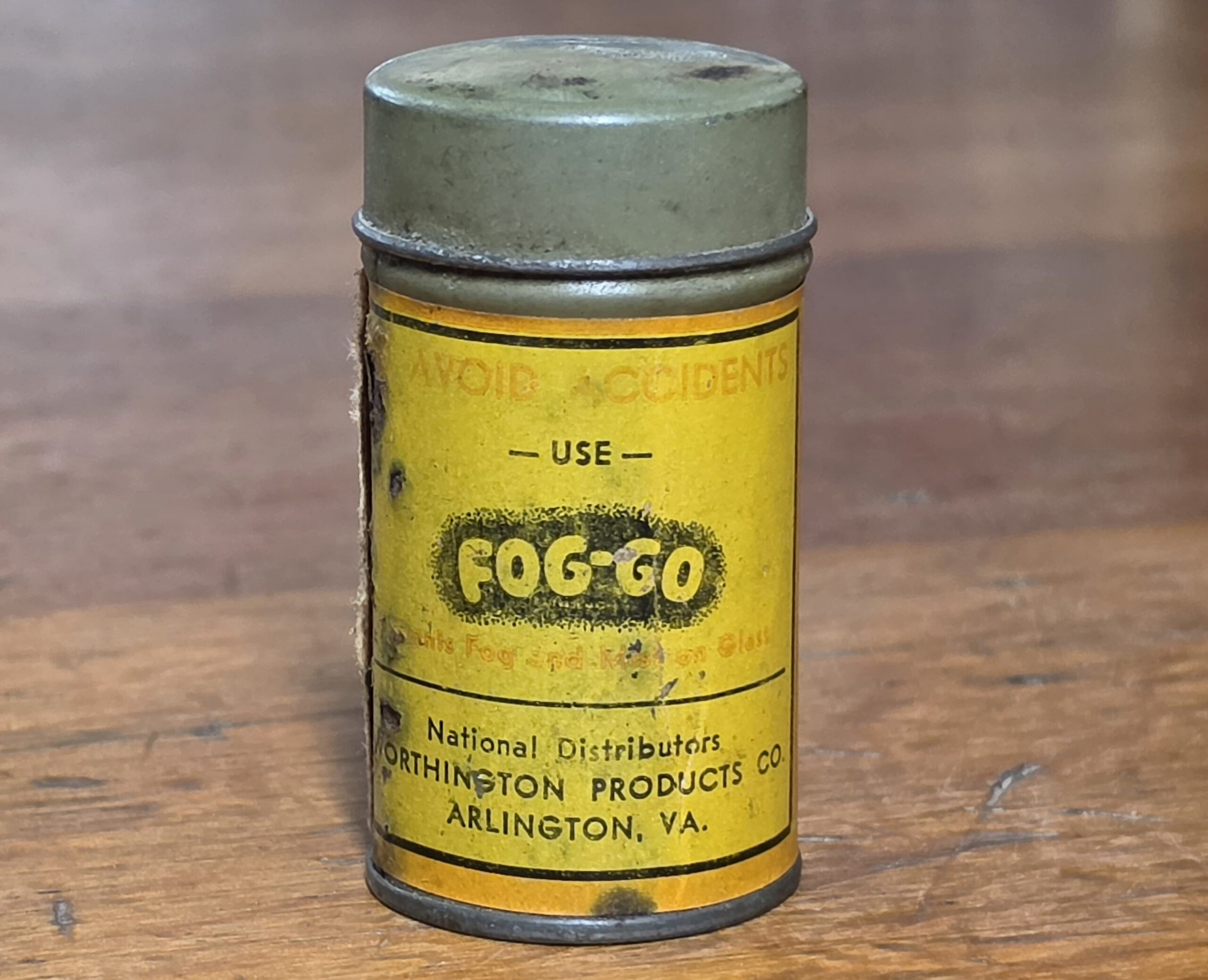 Fog-Go Glass Cleaner Tin