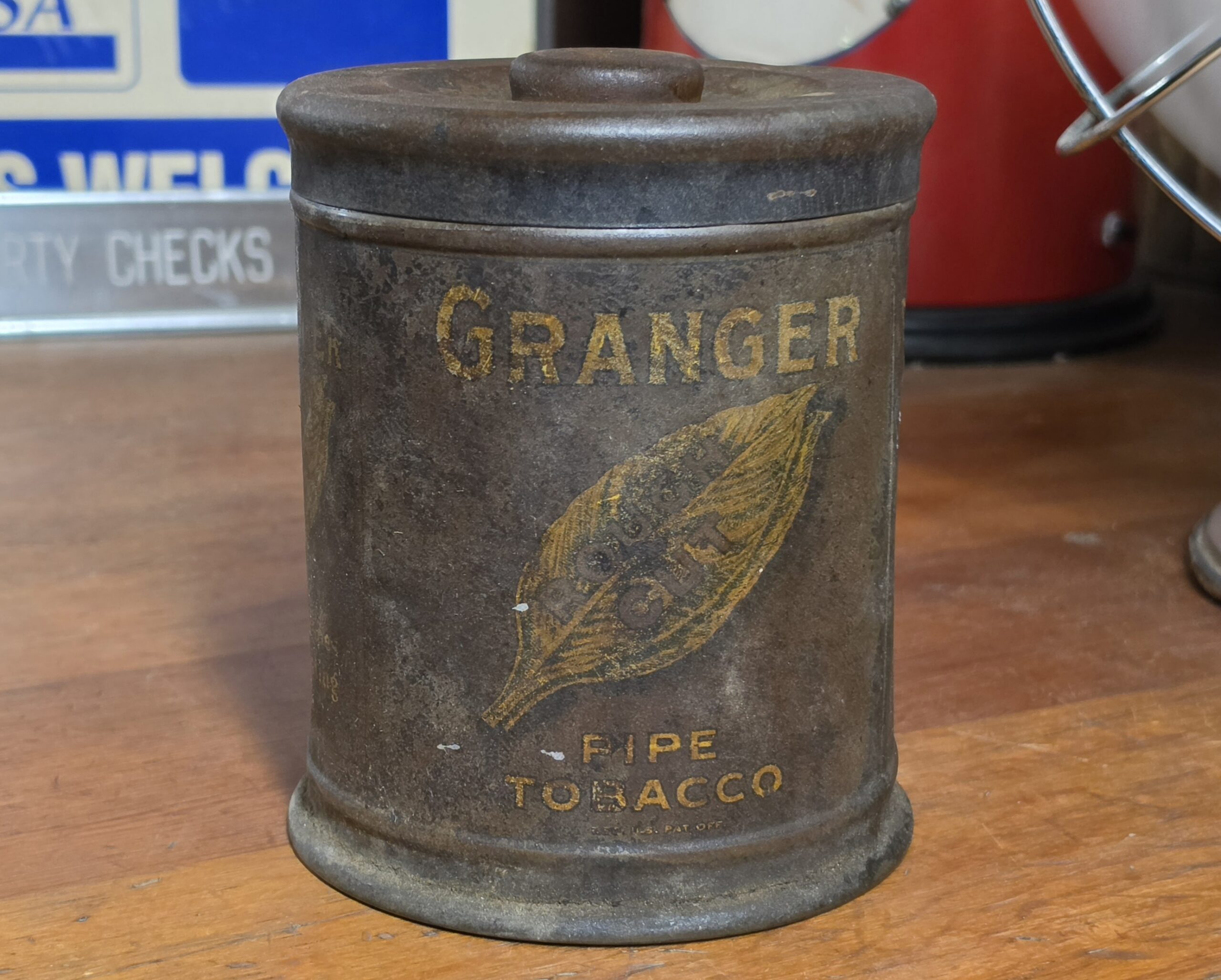 Granger Pipe Tobacco Tin