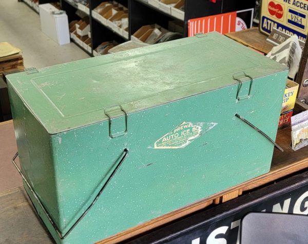 Vintage Green Cooler Top