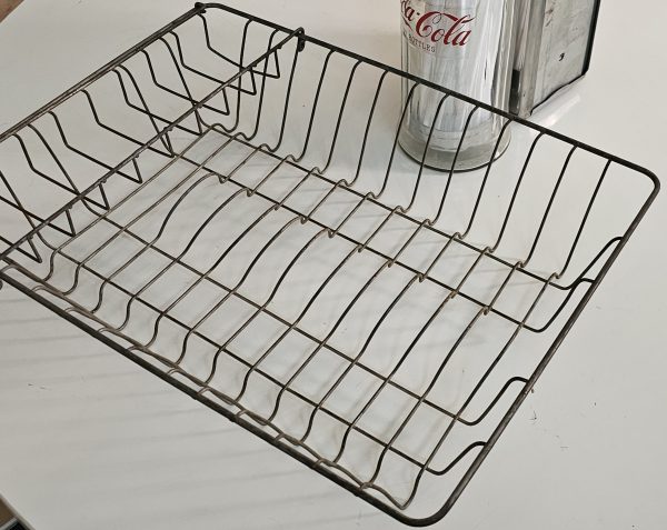 Kitchen Wire Dish Strainer Flat Shelf Inside