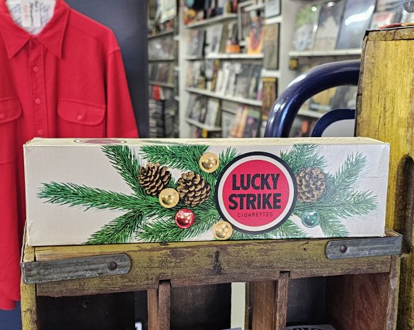 Lucky Strike Cigarettes Christmas Carton