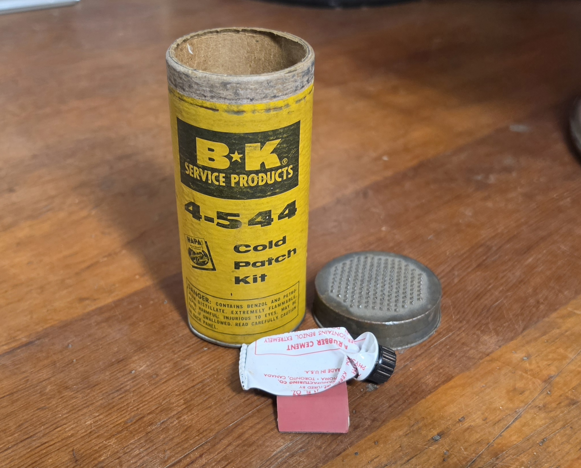 NAPA Balkamp 4-544 Cold Patch Kit Open Minimal Product
