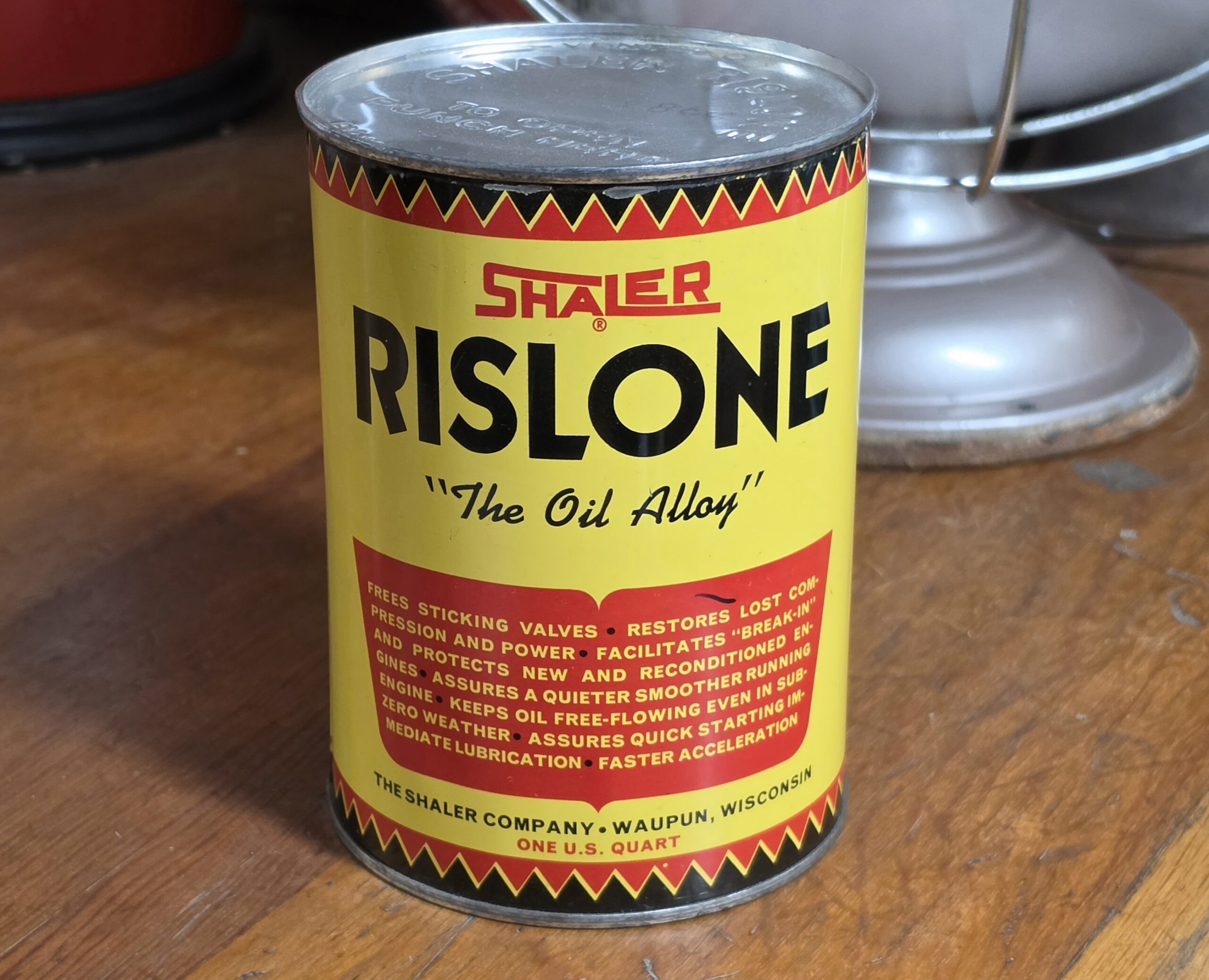 Shaler Rislone Engine Additive, New Old Stock