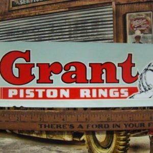 Vintage Original 1960s Grant Piston Rings – Water Slide Decal