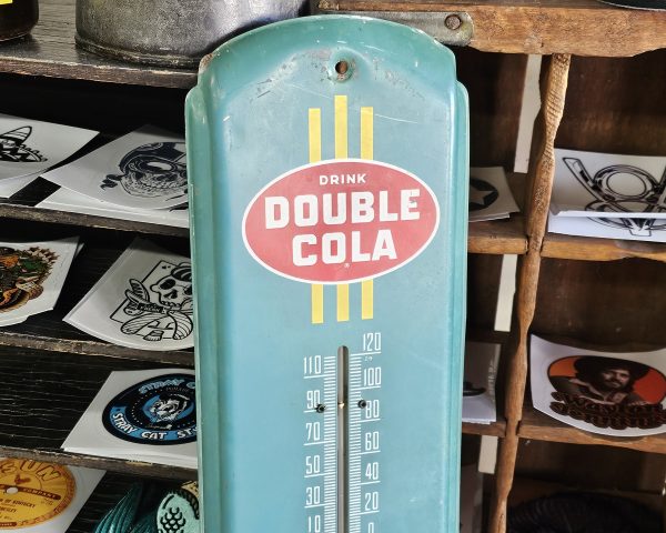 Drink Double Cola Thermometer Top