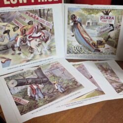 Plaza Cube Cut Pipe Tobacco Cards Set 6
