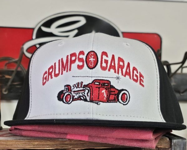 Grumps Snap Back Grumps-Garage Shop Truck White Black