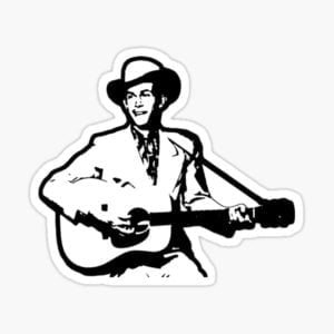 Hank Williams Alone With Guitar