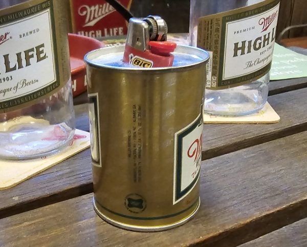 Miller High Life Beer Can Lighter Right