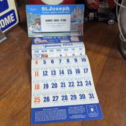 St Joseph Aspirin Drug Store Calendar