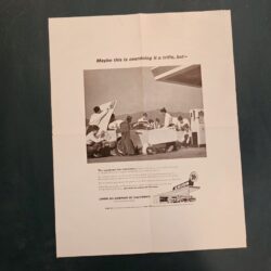 Union 76 Minute Man Service Paper Ad  