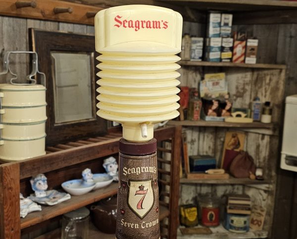 Seagrams Bottle With Pump Dispenser Top Pump