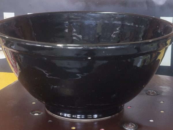 Black Single Ring Bowl Pock