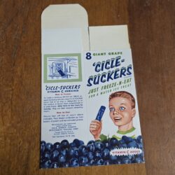 Cicle-Suckers Frozen Treat Box 1960s