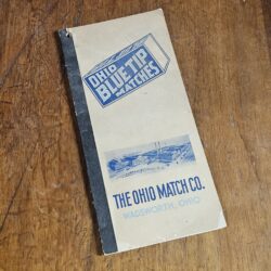Ohio Blue Tip Matches Want List Booklet 