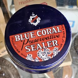 Blue Coral Preservative Sealer Jar