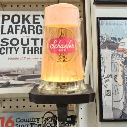 Schaefer Beer Stein Bar Lamp