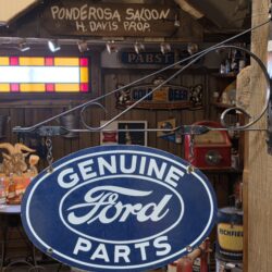 Genuine Ford Parts Sign Porcelain