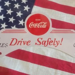 Coco-Cola Drive Safely License Plate Topper