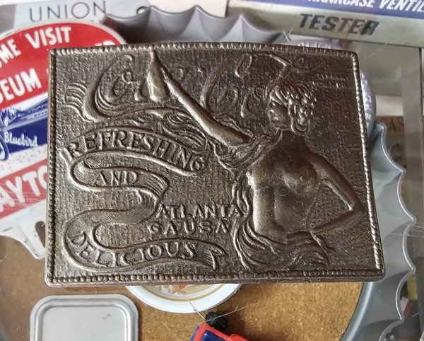 Coca-Cola Refreshing Delicious Belt Buckle