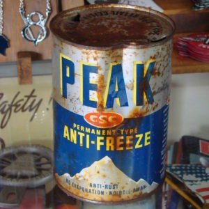 Peak 'Permanent Type' Anti-Freeze Can