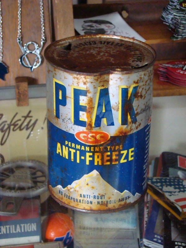 Peak 'Permanent Type' Anti-Freeze Can