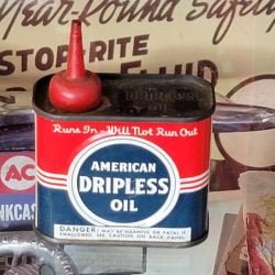 American Dripless Oil Tin