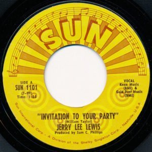 Jerry Lee Lewis: Invitation To Your Party/I Could Never Be Ashamed Of You