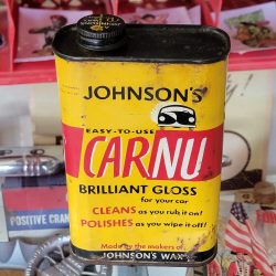 Johnson's CarNu Wax Can