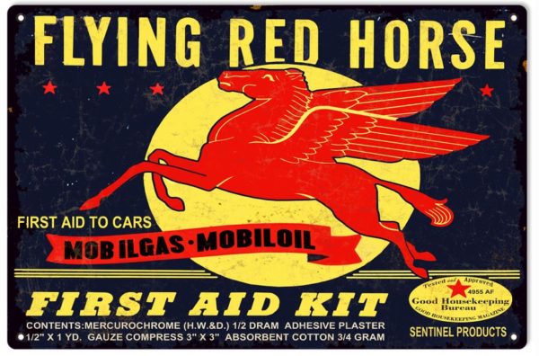 Flying Red Horse Mobil Oil