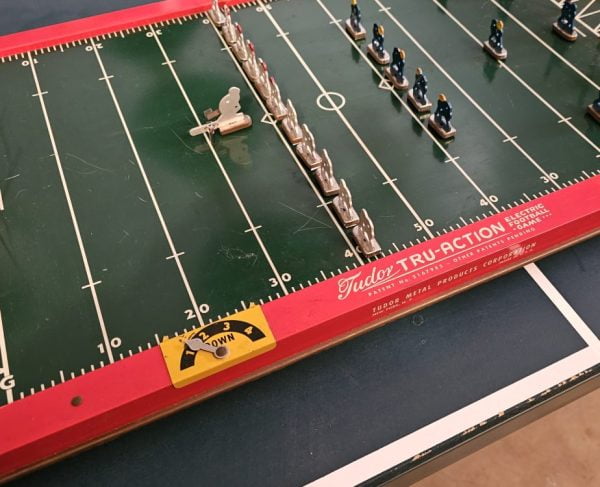 Tudor TRU-ACTION Electric Football Game Model No. 500 Down Marker