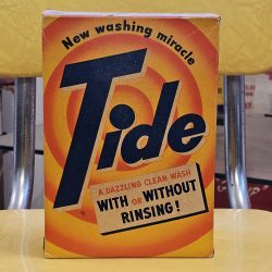 Tide Laundry Detergent Box 1950s