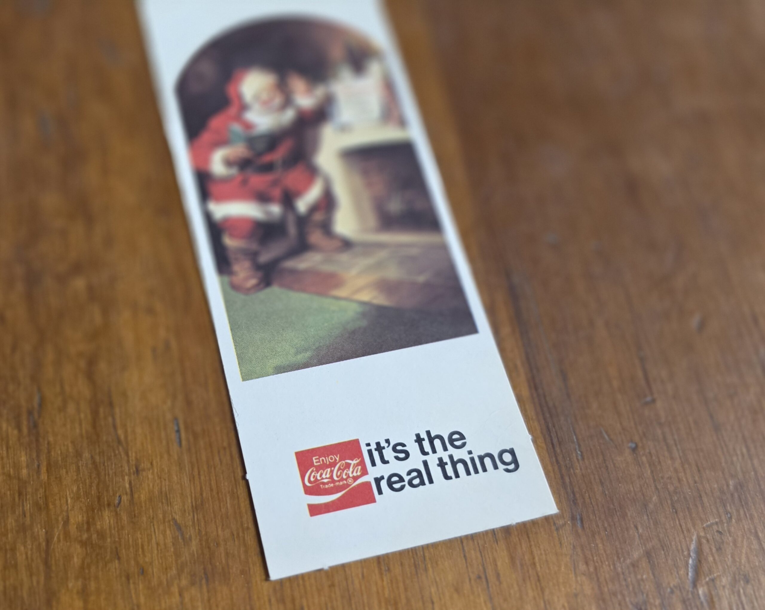 Coca-Cola Keep Up Tradition Bottle Top Tag Bottom