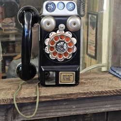 Pla-Pay Phone 1940s Tin