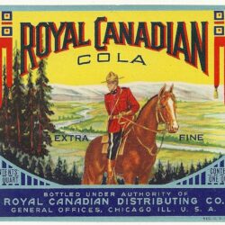 Royal Canadian Cola Bottle Label