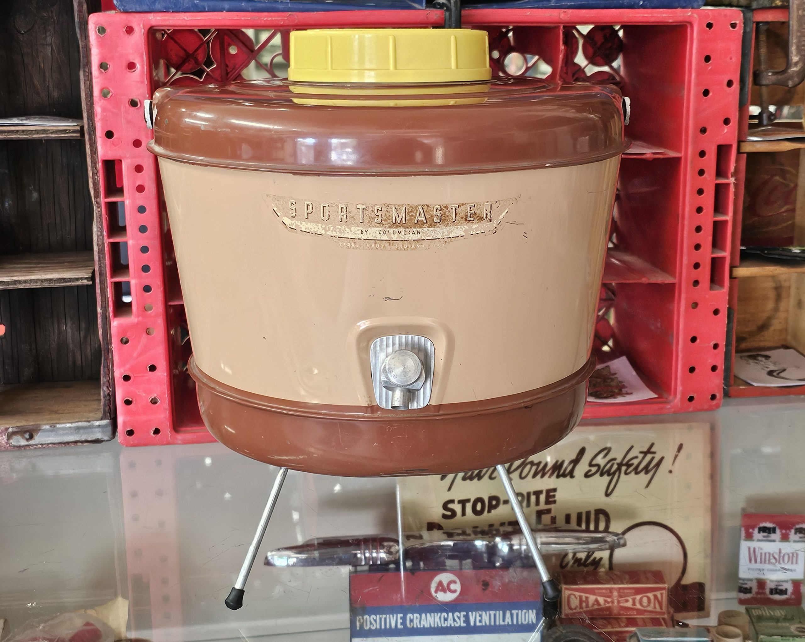 Sportsmaster By Columbian Cooler With Folding Legs