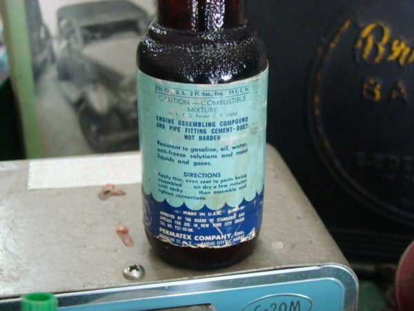 Permatex Aviation/Auto Form-A-Gasket Bottle Back