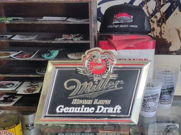 Miller High Life Genuine Draft Bar Sign