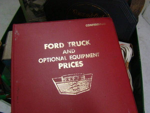 Ford Truck And Optional Equipment Confidential Dealer Price Book Top