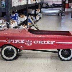 AMF Fire Chief Pedal Car, Original